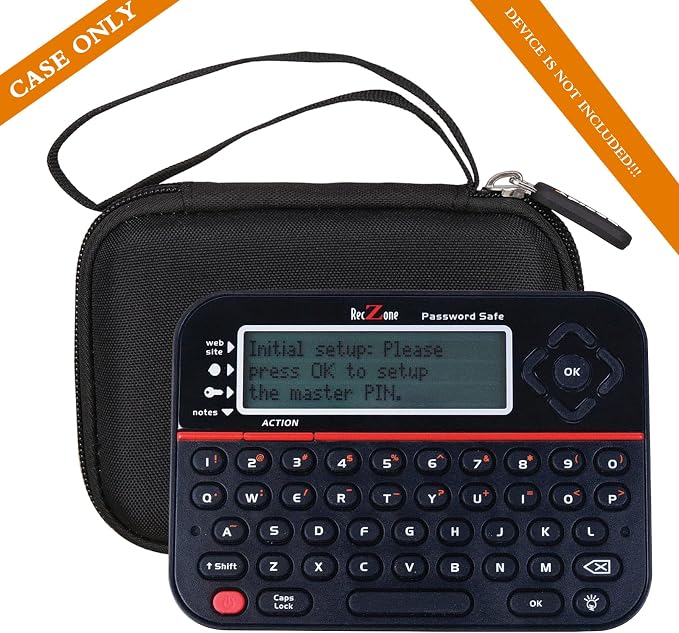 Aproca Hard Storage Travel Case, for Reczone password safe Device (Black-New Version) - Image 5