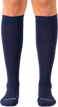 Nylon Knee High Socks - 15-20mmHg Graduated Compression Socks - Soft & Breathable Support Unisex Socks by Comrad