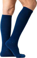 Viasox Compression Socks for Women and Men, Knee High Socks 12-15 mmhg Circulation Support for Flight, Travel by Viasox