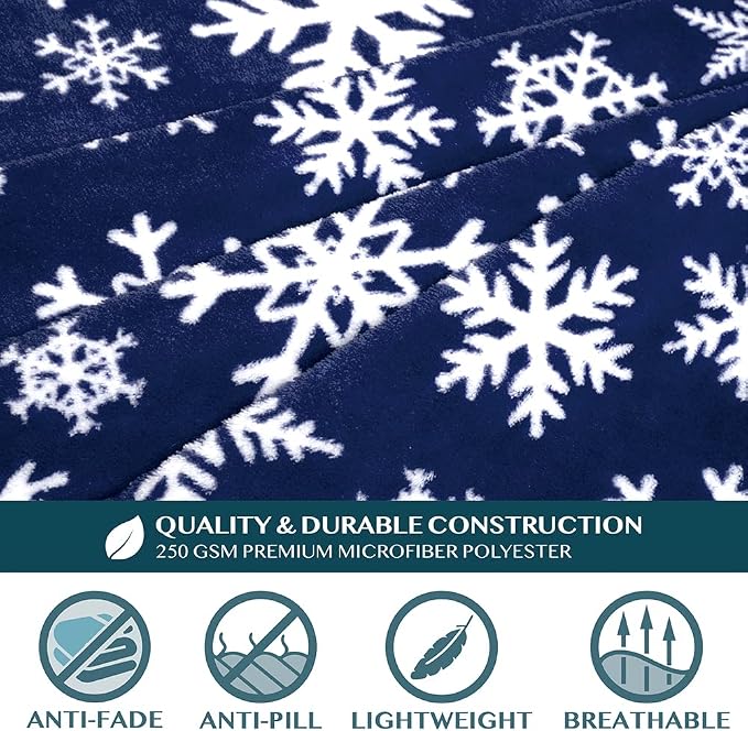PAVILIA Blanket with Sleeves for Adult Women Men, Soft Warm Wearable Blanket Fleece Wrap Throw, Robe Blanket Gift - Image 8