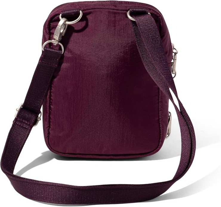 Baggallini Securtex® Anti-theft Mini Everything Crossbody Bag, 6.3"x8.25" Rfid, Locking Zippers & Cut-resistant Strap - Image 8