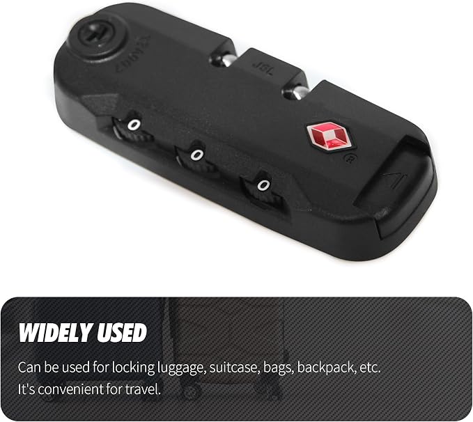 Zoofen 2 Pack Luggage Lock TSA007 Security Lock Luggage Suitcase Baggage Lock - Image 7