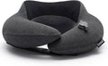 Keemall Portable Inflatable Travel Neck Pillow Flight & Airplane Essentials | 3rd Generation Air-Filled Headrest, Double Comfort, Includes Separate Storage Bag for Business Traveling & Long Flight by Keemall