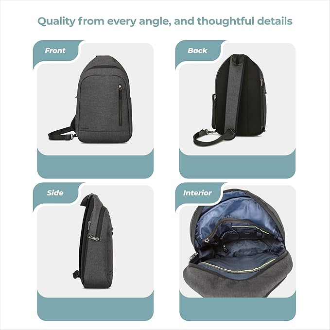Travelon Anti Theft Urban Sling Bag - Image 6