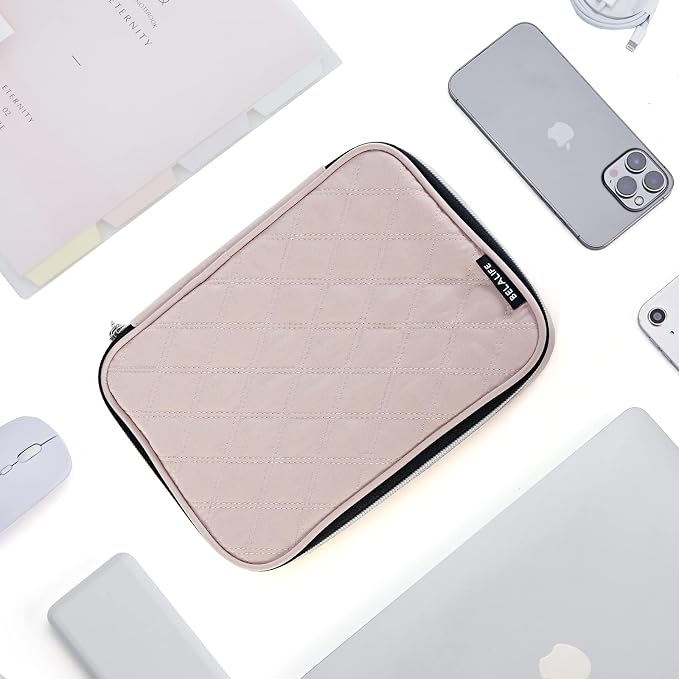 BELALIFE Portable Travel Cable Organizer Bag | Tech Storage Bag for Cord, Charger, Phone, Earphone, Hard Drive, USB, SD Card and Electronic Accessories, Pink - Image 5