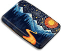 Maicican RFID Blocking Aluminum Credit Card Holder | Slim Metal Wallet for Women & Men, Business Card Case for Travel, Fits Front Pocket, Card holder wallet - Sun by Maicican