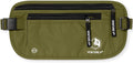 VENTURE 4TH Travel Money Belt, RFID Blocking Passport Holder - Green by VENTURE4TH