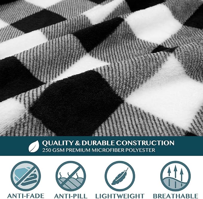PAVILIA Wearable Blanket with Sleeves for Adult Women Men, Cozy Fleece Warm Wrap Throw with Arms, Gifts for Christmas, Wife - Image 8