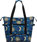 Expandable Duffel Bag for Women with Trolley Sleeve/Wet Pocket Weekender Travel Tote Large Carry On Overnight Luggage by HAWEE