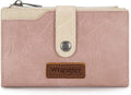 Wrangler Wallet for Women Bifold Card Holder with Zipper and ID Window by Wrangler%C2%AE