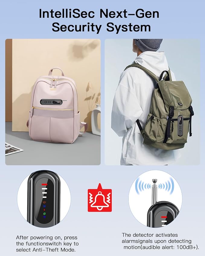 Hidden Camera Detector, Anti-Spy Camera Finder, RF Signal & WiFi Scanner, GPS Tracker & Bug Detector, 6 Modes Portable Privacy Protector for Travel, Hotel, Car, Bathroom– Spy Device Detection Pen - Image 6