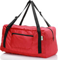 HOLYLUCK Foldable Travel Duffel Bag Luggage Great for Gym - Red by holyluck