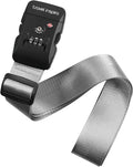 Travel Inspira Anti-Theft Suitcase Belt with TSA Lock | Heavy-Duty Nylon; Gray Strap; TSA-Approved Lock with Tag; Adjustable 103-200cm; Secure Gray Strap; 20-28 Inch Bags by TravelInspira