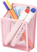 Magnetic Pencil Holder,Mesh Stainless Steel Pen Basket, Metal Writing Utensil Storage Organizer for Whiteboard,Blackboard,Kitchen, Locker, Home, or Office | Metal Writing Utensil Storage Organizer for Whiteboard,Blackboard,Kitchen, Locker, Home, or Office by Sanpaint
