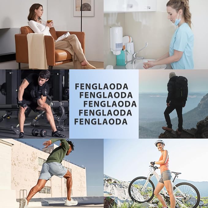 fenglaoda Compression Socks for Women Men 3 Pairs Graduated Compression Support Circulation Socks for Nurses - Image 6