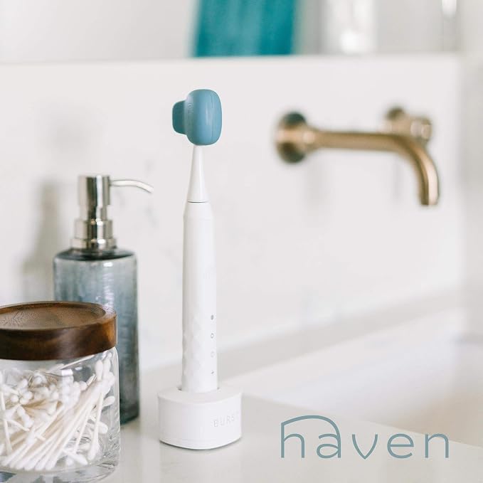 Haven Toothbrush Cover - Fits Electronic and Manual Toothbrushes - Toothbrush Case Holder for Travel - Set of 4 Tooth Brush Protectors (White, Coral, Teal, Charcoal Gray) - Image 5