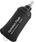AXEN Soft Flask TPU Foldable Running Hydration Flask, Soft Collapsible Water Bottle for Hydration Pack Cycling Marathon Running Hiking by AXEN