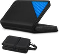 Demine Gel Travel Seat Cushion – Portable Airplane & Stadium Cushion – 16.5" x 12" Gel Grid Design for Ultimate Comfort – Foldable Cushions for Commute, Airplanes, Camping, Bleachers by DEMINE