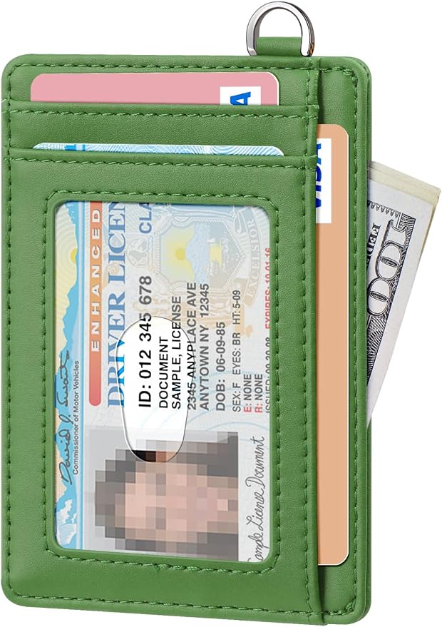 FurArt Slim Minimalist Wallet RFID Credit Card Holder for Men | slim minimalist compact rfid id window thin - Image 2