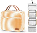 Hanging Travel Toiletry Bag,Large Capacity Cosmetic Travel Toiletry Organizer for Women with 4 Compartments & 1 Sturdy Hook,Perfect for Travel/Daily Use/Christmas by Bosidu