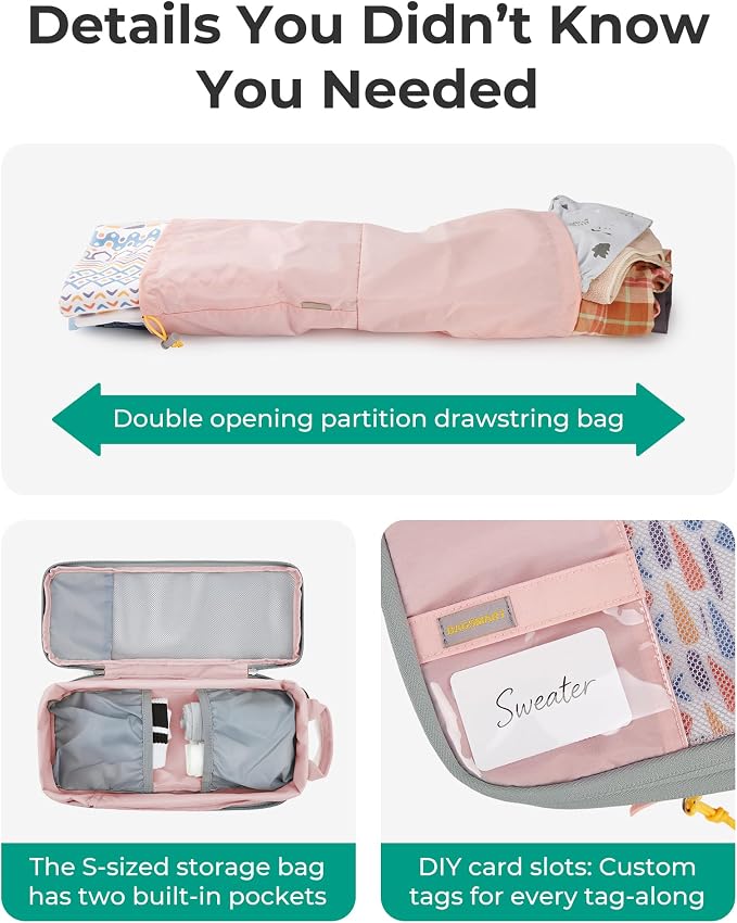 BAGSMART Compression Packing Cubes for Travel Essentials | 14 Set /6 Set /4 Set/2 Set, Lightweight, Durable - Image 2