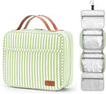 Hanging Travel Toiletry Bag,Large Capacity Cosmetic Travel Toiletry Organizer for Women with 4 Compartments & 1 Sturdy Hook,Perfect for Travel/Daily Use/Christmas by Bosidu