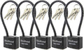 RioRand Keyed Alike Cable Gun Lock 8.5" & 15", Safety Lock Compatible with Pistols, Rifles & Shotguns for Home & Firearm Storage by RioRand