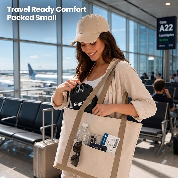Airplane Seat Cushion for Long Flights, Inflatable Travel Seat Cushion with Built-in Pump, Adjustable Air Cell Support, Lightweight Portable Seat Pad for Stadiums and Concerts, Black - Image 2