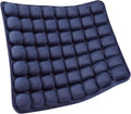 SUNFICON Air Seat Cushion Inflatable Seat Cushion Portable Car Seat Office Chair Wheelchair Pad Anti Bedsore Orthopedics Pain Pressure Relief Cushion Camping Seat Mat w Pump 18 ''x 16'' x1'' Blue by SUNFICON