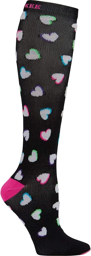 Cherokee Legwear Compression Socks for Women 10-15 mmHg (1-Pair Pack) | Comfort Support Knee Highs, Soft Fit, Regular & Wide Calf, Soft Knit Feel, Lightweight, Easy Care for Work and Everyday Wear by Cherokee