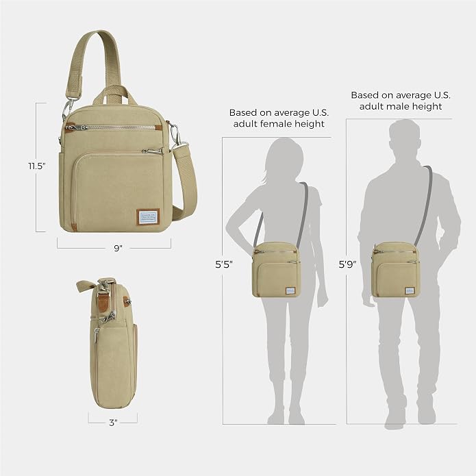 Travelon Anti-Theft Heritage Tour Bag - Image 5