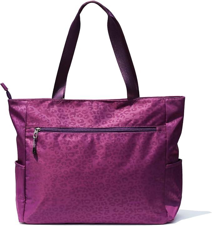 ESVAN LARGE BEACH BAG Water Resistant Lightweight 20 inch Women Oversize Tote Bag for Gym Beach Travel Pool Yoga Nurse - Image 5