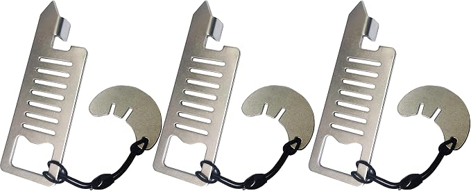 Portable Door Lock for Travel Door Lock College Dorm Lock Hotel Room Security Devices Apartment Jammer Additional Safety for Traveling Home College (3) - Image 7