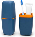 Toothbrush Travel Case, 2 in 1 Holder and Rinse Cup with Cover | 7.87 by Unknown