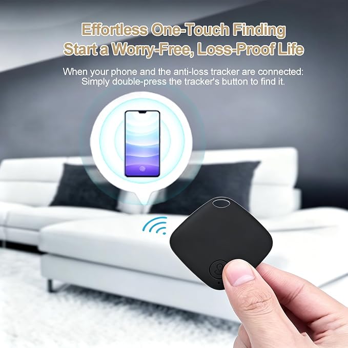 GPS Tracker, Bluetooth Smart Tracker Tag for Android and iOS, for Keys, Wallets, Pets, Luggage, and Remote Controls - Easily Find All Your Items - Image 8