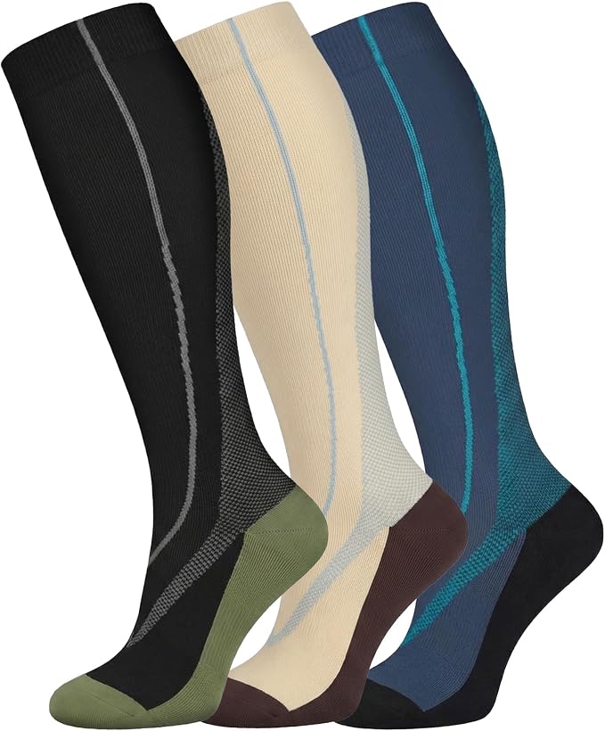 FuelMeFoot 3 Pack Copper Compression Socks - Compression Socks Women & Men Circulation - Best for Medical,Running,Athletic - Image 7