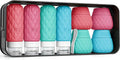 Travel Bottles for Toiletries Silicone Travel Size Containers 3.4oz 1.7oz | Travel Essentials TSA Approved Leakproof Refillable Squeeze Bottles with Labels/Clear Bag for Shampoo, Conditioner, Creams by Lericttor