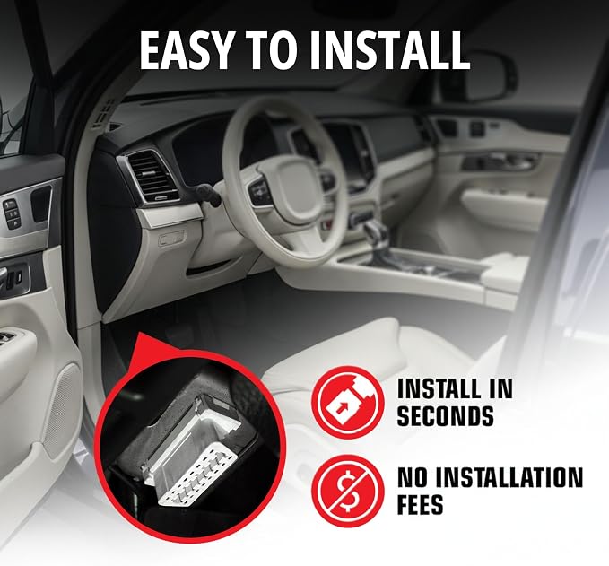 CARLOCK Anti Theft Car Device - Real Time 4G Car Tracker & Car Alarm System. Comes with Device & Phone App. Tracks Your Car in Real Time & Notifies You Immediately of Suspicious Behavior.OBD Plug&Play - Image 4