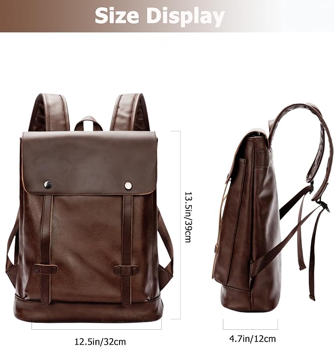 Anti Theft Laptop Backpack for Men Women, Lightweight Travel Bag | Lightweight business backpack, laptop storage and anti-theft travel styling support commute, campus and daily trips - Image 3