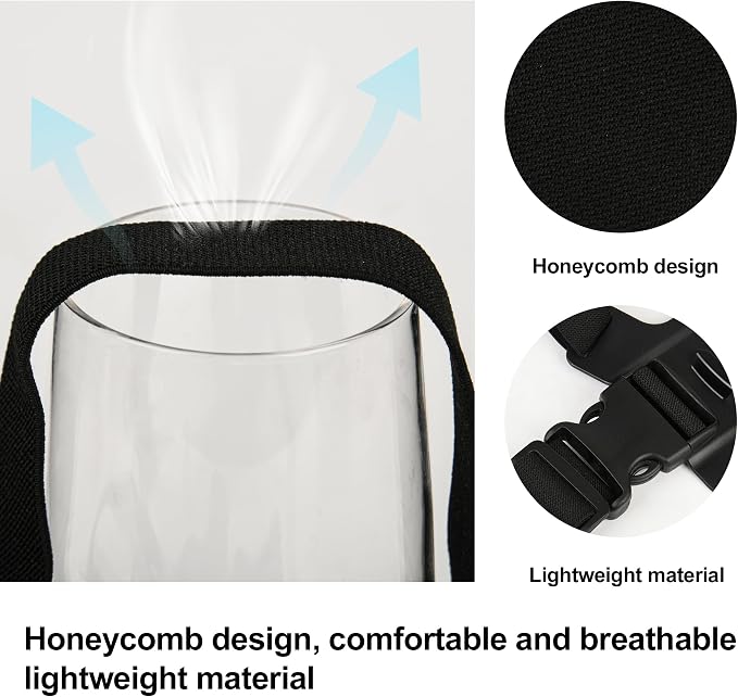 3 in 1 Accessories Set for GoPro Hero 13 12 11 10 9 8 7 6 5 4 3 Black, Chest Mount Harness/Head Strap Mount/ 360°Rotating Wrist Strap, Adjustable Flexible Accessories Kit - Image 5
