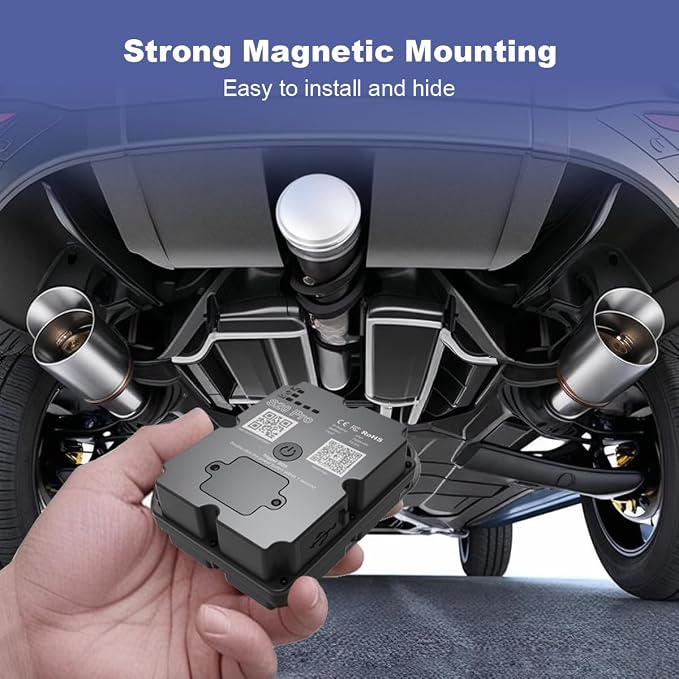 GPS Tracker for Vehichles, up to 7 Months Long Battery Life, Subscription Needed, Real Time Tracking, Unlimited Distance, Strong Magnetic,IP67 Waterproof 4G Tracker Device for Vehicles Cars Motorcycle - Image 7