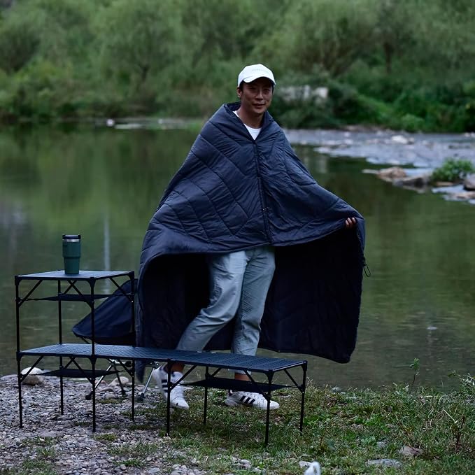 3M Thinsulate Insulation Warm Camping Blanket Ultralight Compact - Image 3