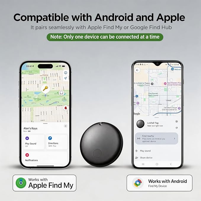 GPS Tracker for Vehicles - No Subscription Tracker Device for Vehicles, No Monthly Fee & SIM Card for Car Tracker Device Hidden for Android and iPhone, IP68 Waterproof, Safe & Durable, Small - Image 2