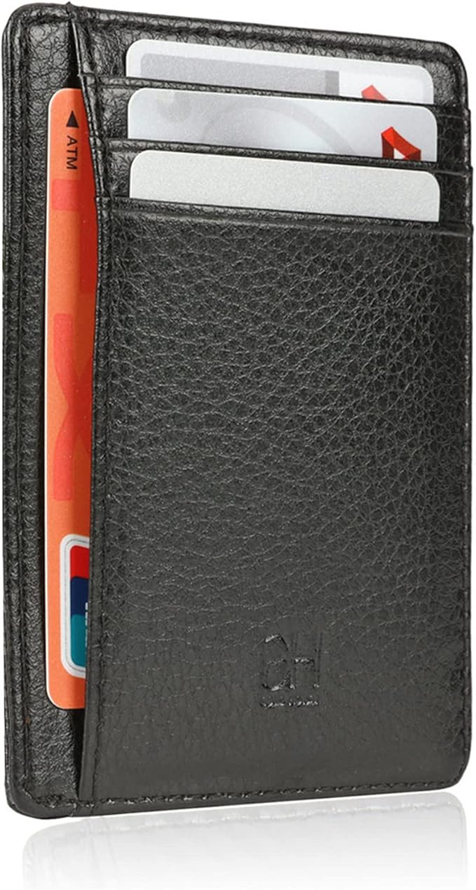 GH GOLD HORSE Slim RFID Blocking Card Holder Minimalist Leather Front Pocket Wallet for Women | Slim by GH+GOLD+HORSE