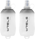 WRELS 200ml/350ml/500ml Collapsible Soft Flask,BPA Free Folding Soft Water Bottle with Hanging Ring,Lightweight TPU Hydration Flask for Running Marathon Cycling Hiking by WRELS