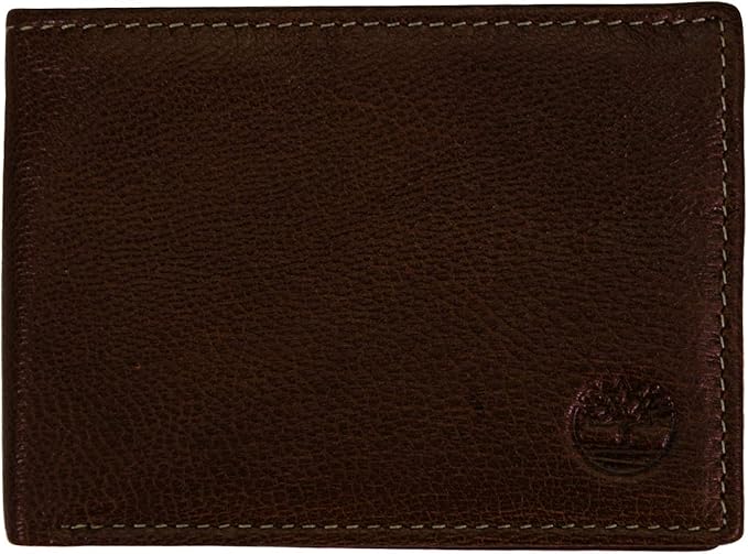 Timberland Men's Genuine Leather Passcase Security RFID Wallet by Unknown