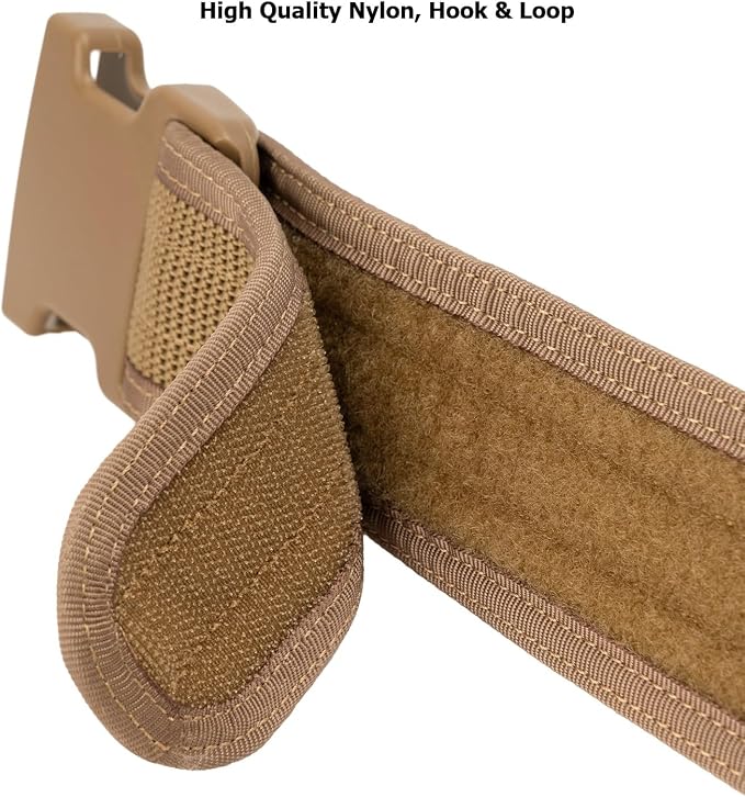 Security EMS EMT Firefighters Work Belt 2" Wide Camping Hiking Utility Tool Belt Airsoft Paintball Gear Holster Belt - Image 4