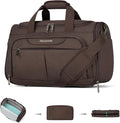 Hanke Small Underseat Carry On Luggage Bags for Travel with 10 Pockets. | Airline Approved Foldable Personal Bag w/ Luggage Sleeve; Tote Duffle & Bento Bag, Flight Attendant Weekender for Men & Women by Hanke
