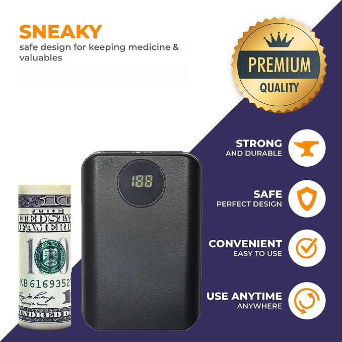 Secret Stash Portable USB Charger Diversion Safe - Money Hiding Gadgets Secret storage Safe Containers, Hidden Compartment Items Money Hider for Travel Hiding Places for Valuables Containers Traveling - Image 2