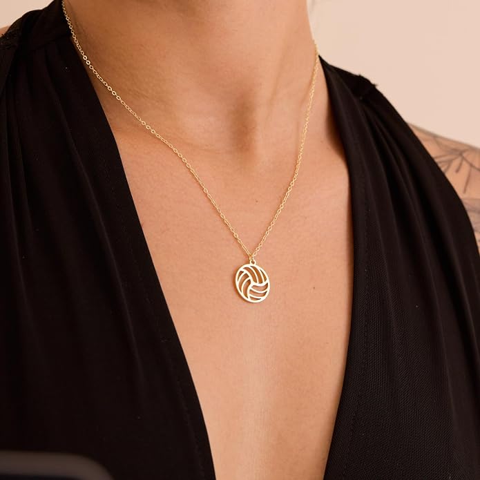 Gold Necklace for Women, Dainty Charm Pendant Necklace Jewelry Gift | 14K Gold Plated, Cute, Delicate, Adults, Non Tarnish, Hypoallergenic, Accessories - Image 3